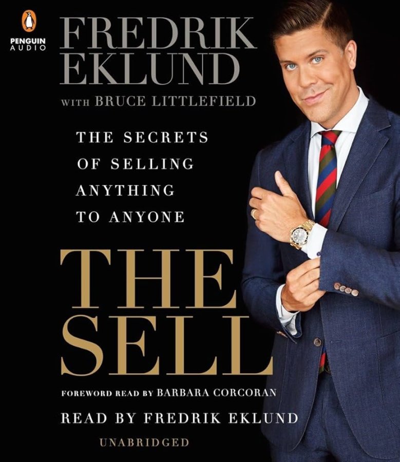 Fredrik Eklund'un kitabı 'The Sell'in kapak görseli.